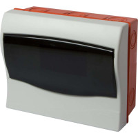 Корпус пластиковый встраиваемый 9-модульный e.plbox.stand.w.09mU Multusan