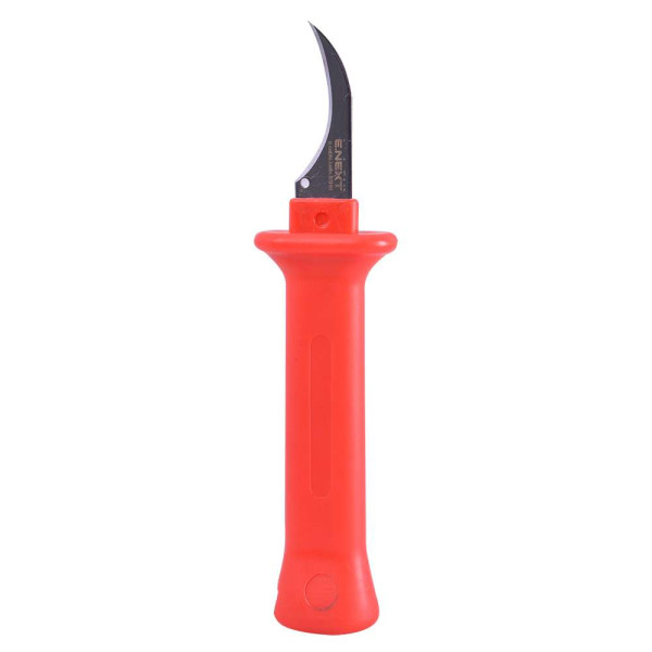 Ніж для зняття ізоляціЇ e.cable.knife.33HS серповидний