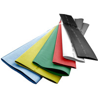 Термоусаджувальна трубка e.termo.stand.12.6.black 12/6, 1м, чорна