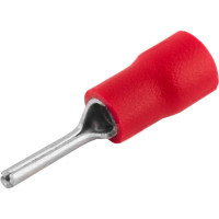Ізольований наконечник штирьовий e.terminal.stand.PTV2.10.red 1,5-2,5 кв.мм, червоний