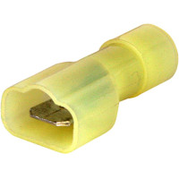 Наконечник-з'єднувач ізольований серії FN e.terminal.stand.mdfn5.5.250.yellow (fn.m.4.6) 4-6 кв.мм "папа"