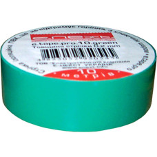 Ізолента e.tape.pro.20.green із самозгасаючого ПВХ, зелена (20м)