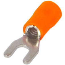 Ізольований наконечник вилковий e.terminal.stand.sv.2.3,2.orange 1.5-2.5 кв.мм, помаранчевий