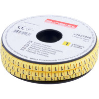 Маркер кабельный e.marker.stand.2.4.2, 2-4 кв.мм, "2", 500 шт