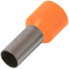 Ізольований наконечник втулковий e.terminal.stand.e10-12.orange 10,0 кв.мм, помаранчевий