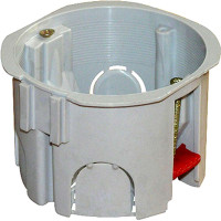 Коробка установочна e.db.stand.109.d65 гіпсокартон, блочна, упор ПВХ