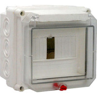 Коробка распределительная пластиковая SW-51 с открывающейся крышкой.