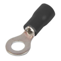 Ізольований наконечник e.terminal.stand.rv1.1,25.4.black 0.5-1.5 кв.мм, чорний