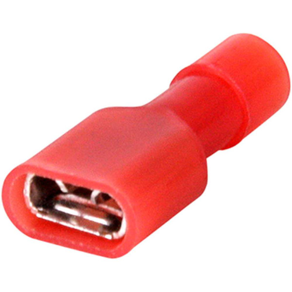 Наконечник-з'єднувач ізольований серії FN e.terminal.stand.fdfn1.25.250.red (fn.f.0,5.1,5) 0,5-1,5 кв.мм "мама"