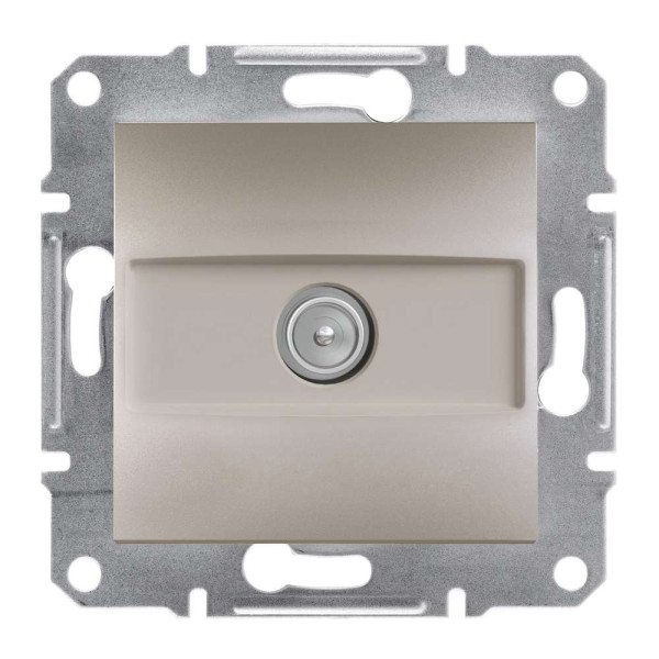 TV РОЗЕТКА ПРОХІДНА ASFORA БРОНЗА 8dB, EPH3200369