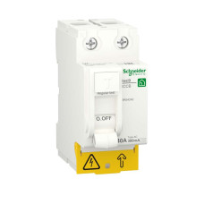 Диференційний вимикач навантаження RESI9 Schneider Electric 40 A, 300 мA, 2P, тип АС , R9R54240