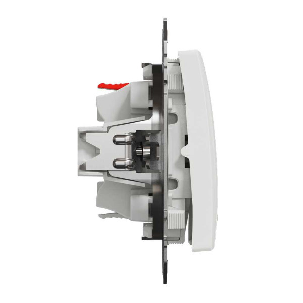 Одноклавішний перемикач з підсвіткою Білий Sedna Design Schneider Electric SDD111106L