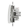 Одноклавішний перемикач з підсвіткою Білий Sedna Design Schneider Electric SDD111106L