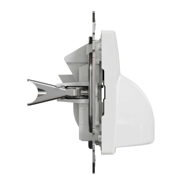 Розетка для виводу кабеля Білий Sedna Design Schneider Electric SDD111903
