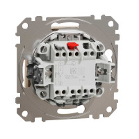 Одноклавішний перемикач з підсвіткою Бежевий Sedna Design Schneider Electric SDD112106L