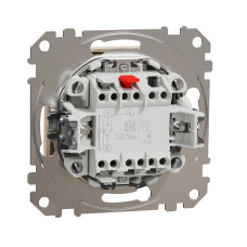 Одноклавішний перемикач з підсвіткою Бежевий Sedna Design Schneider Electric SDD112106L