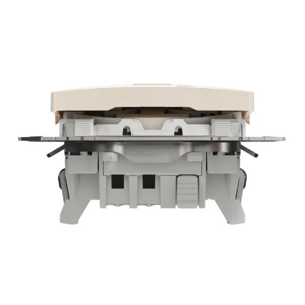 Одноклавішний перемикач з підсвіткою Бежевий Sedna Design Schneider Electric SDD112106L