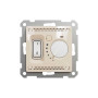 Термостат теплої підлоги 16 A Бежевий Sedna Design Schneider Electric SDD112507