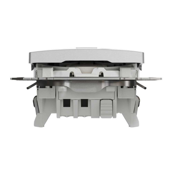 Одноклавішний перемикач з підсвіткою Алюміній Sedna Design Schneider Electric SDD113106L