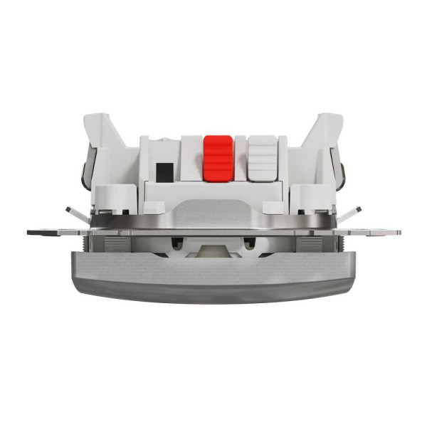 Одноклавішний перемикач з підсвіткою Алюміній Sedna Design Schneider Electric SDD113106L