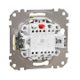 Одноклавішний перемикач  Береза - Штучне дерево Sedna Elements Schneider Electric SDD180106
