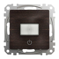 Датчик руху із вимикачем 10 A Венге Sedna Design Schneider Electric SDD181504