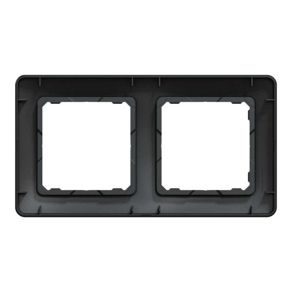 Рамка 2-постова Чорний Sedna Design Schneider Electric SDD314802