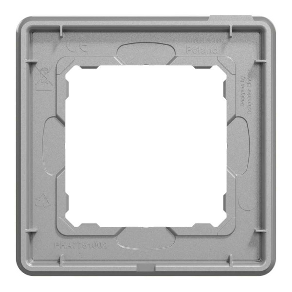 Рамка 1-постова, Береза - ефект дерева, Sedna Elements Schneider Electric SDD380801
