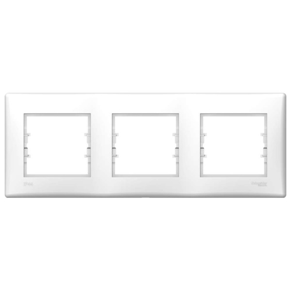 РАМКА 3-ПОСТОВА ГОРИЗОНТАЛЬНА IP44 БІЛИЙ, SDN5810721