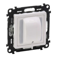 752124. Valena Life Вимикач Кнопковий Шн Біл