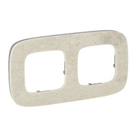 755522. Valena Allure Рамка 2 Посты Corian