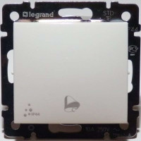 770099. Кнопка Дзвінка Ip44valena Біл