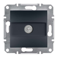 TV РОЗЕТКА ПРОХОДНАЯ ASFORA АНТРАЦИТ 8dB, EPH3200371