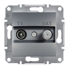 TV-SAT РОЗЕТКА КІНЦЕВА ASFORA СТАЛЬ, EPH3400462