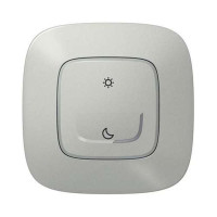 752789. Valena Allure with NETATMO. Умный беспроводной сценарный выключатель "День/Ночь". Цвет Алюминий