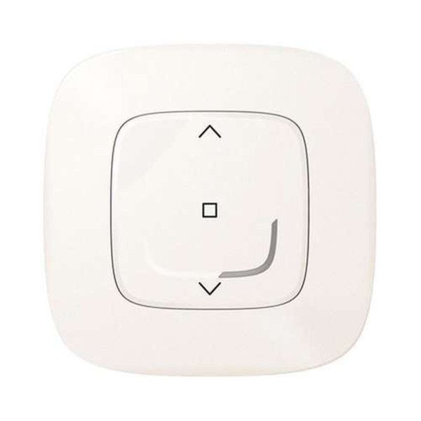 752990. Valena Allure with NETATMO. Розумний вимикач жалюзі 2А 230В. Колір Перлинний