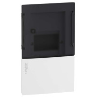 ЩИТ MINI PRAGMA 1 РЯД/4 МОДУЛІ ВРІЗНИЙ ПРОЗОРІ ДВЕРІ