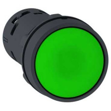 XB7NA35. Кнопка 22мм зелена із поверненням НО+НЗ