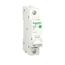 Диференційний вимикач навантаження RESI9 Schneider Electric 63 A, 300 мA, 2P, тип АС , R9R54263