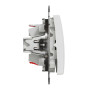 Перехресний/проміжний вимикач,Білий, Sedna Design&Elements Schneider Electric SDD111107