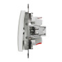 Перехресний/проміжний вимикач,Білий, Sedna Design&Elements Schneider Electric SDD111107
