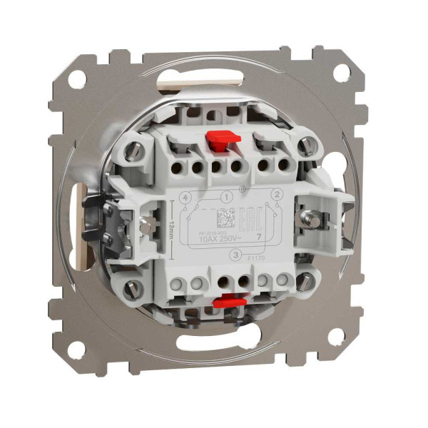 Перехресний/проміжний вимикач,Бежевий, Sedna Design&Elements Schneider Electric SDD112107