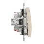 Перехресний/проміжний вимикач,Бежевий, Sedna Design&Elements Schneider Electric SDD112107