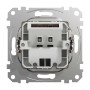 Розетка для виводу кабеля Бежевий Sedna Design Schneider Electric SDD112903