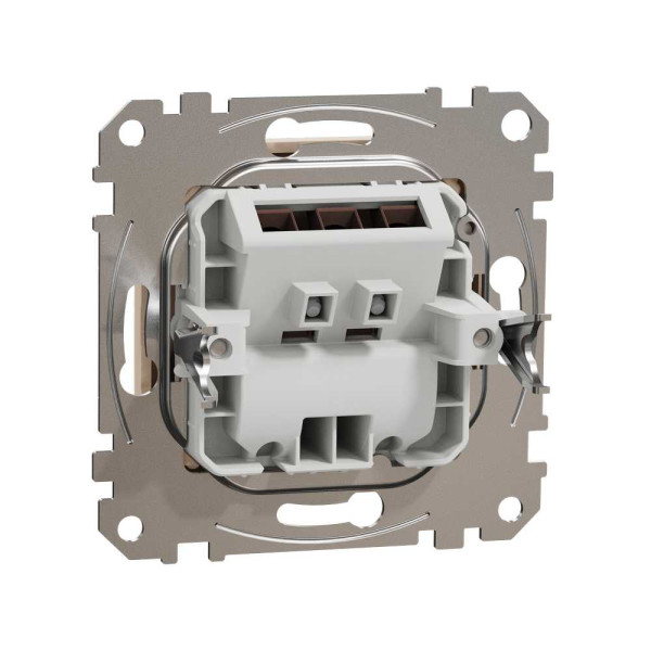 Розетка для виводу кабеля Бежевий Sedna Design Schneider Electric SDD112903