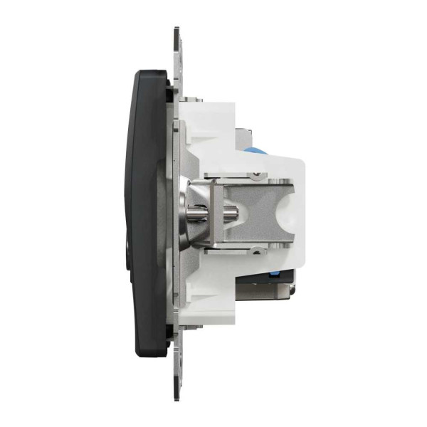 SDD114469T. Розетка RJ45 категорія 6 UTP -TV Чорний Sedna Design Schneider Electric SDD114469T