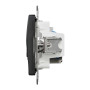SDD114469T. Розетка RJ45 категорія 6 UTP -TV Чорний Sedna Design Schneider Electric SDD114469T