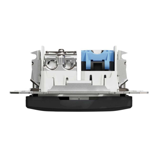 SDD114469T. Розетка RJ45 категорія 6 UTP -TV Чорний Sedna Design Schneider Electric SDD114469T