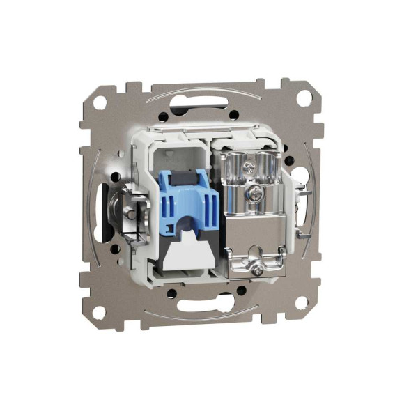 SDD114469T. Розетка RJ45 категорія 6 UTP -TV Чорний Sedna Design Schneider Electric SDD114469T