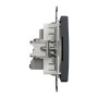 Кінцева TV розетка 4 дБ Чорний Sedna Design Schneider Electric SDD114471